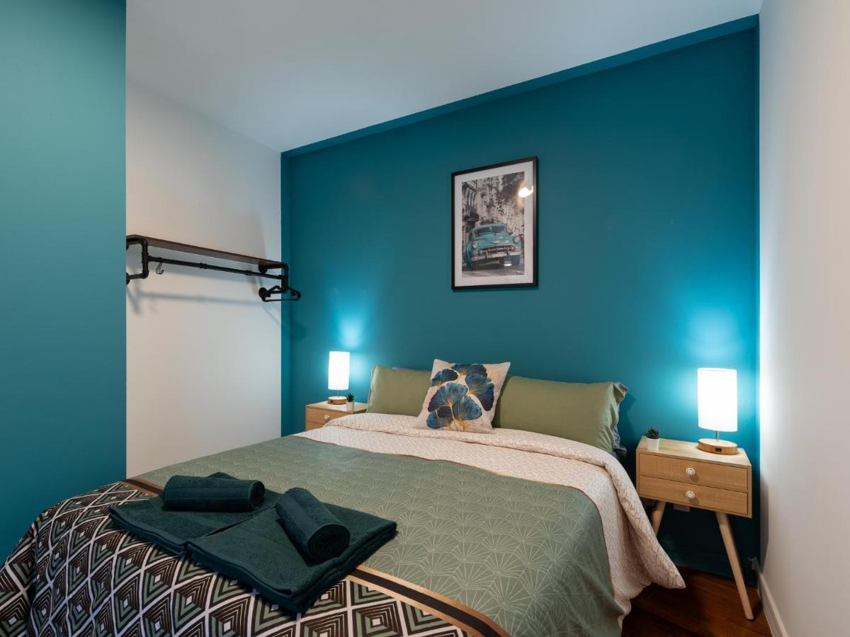 Le Phenix - Hypercentre 16 Personnes Garage Gratuit Wifi Jardin Barbecue Proche Parc Tete D'Or Appartement Villeurbanne Buitenkant foto