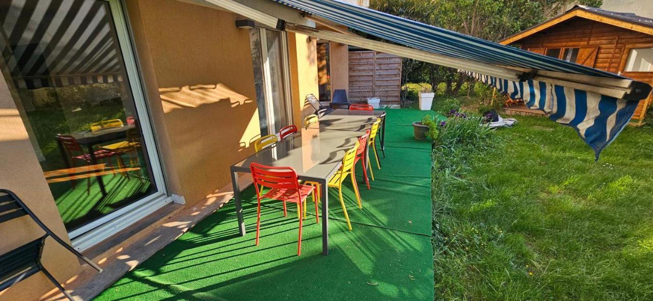 Le Phenix - Hypercentre 16 Personnes Garage Gratuit Wifi Jardin Barbecue Proche Parc Tete D'Or Appartement Villeurbanne Buitenkant foto